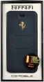 Кожаный чехол для iPhone 7 Ferrari 488 Leather Book Case