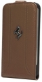 Кожаный чехол для iPhone SE/5S/5 Ferrari Flip FF-Collection