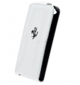 Кожаный чехол для iPhone SE/5S/5 Ferrari Flip FF-Collection