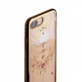 Пластиковый чехол-накладка для iPhone 7 Plus KAVARO 69R со стразами Swarovski Бабочка