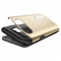 Противоударный поликарбонатный чехол-накладка для Samsung Galaxy Note 5 SGP-Spigen Slim Armor