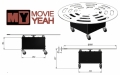 Стол для предметной съемки Movie Yeah MY 3D Table 200