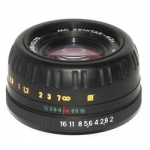 Объектив Зенитар-М 50 mm f/2.0 + адаптер М42-Nikon с линзой