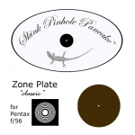 Пинхол-пластина Zone Plate f56/13 зон для Pentax