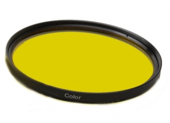 Цветной желтый фильтр 62 мм