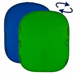 Фон складной Lastolite LC5987 хромакей синий и зеленый 180х210