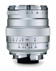 Объектив Carl Zeiss Distagon T* 1,4/35 ZM silver для камер ZM (Leica M)