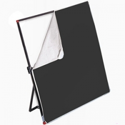 Панель светоотражающая Photoflex (ткань) 99х183 см черная/белая LP-3972WB