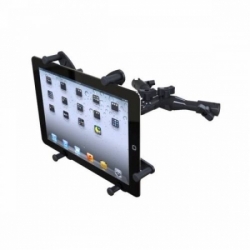 Универсальный автомобильный держатель на подголовник сиденья для планшетов 7-8’’ Lovit со штангой